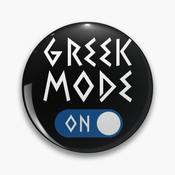 Item preview, Greek Mode ON designed and sold by allincrete.