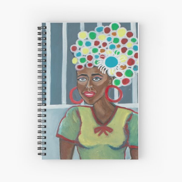Mother Christmas Spiral Notebook