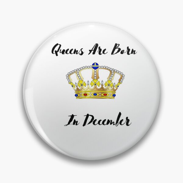 Item preview, Queens Are Born In December- December Birthday Quotes Shirt designed and sold by Karim Hasraoui.