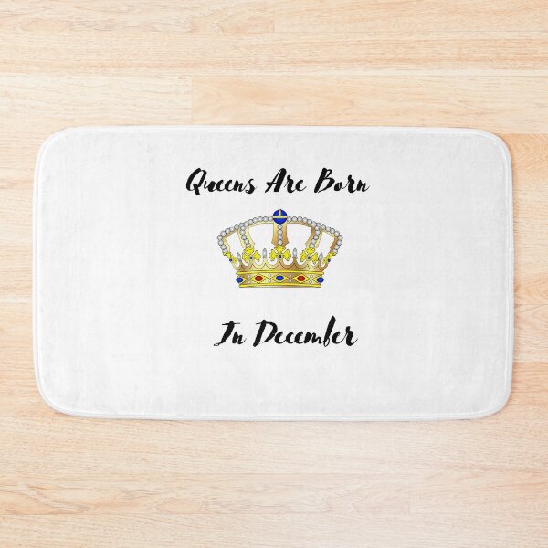 Item preview, Queens Are Born In December- December Birthday Quotes Shirt designed and sold by Karim Hasraoui.