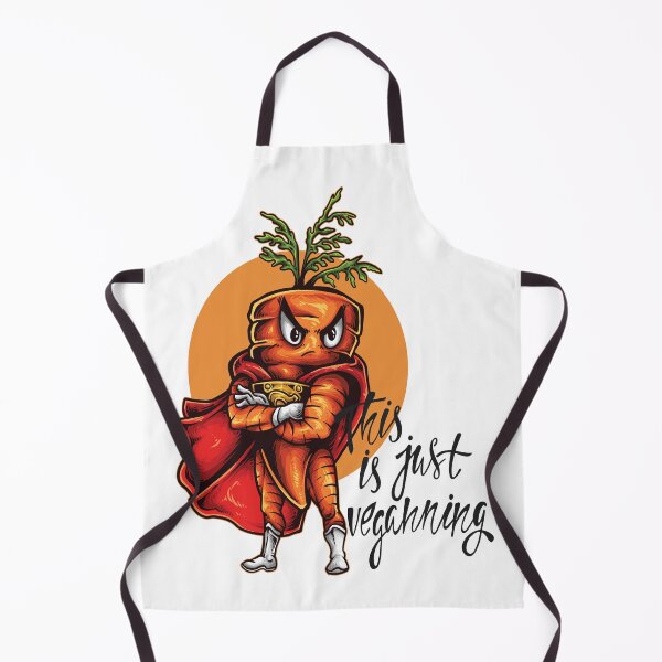Item preview, This is Just Veganning Carrot Vegan Superhero Foodie Vegetable designed and sold by ProjectX23.