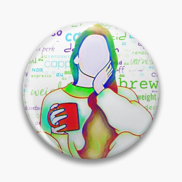 Item preview, Girl Having Coffee designed and sold by SKA-Designs.
