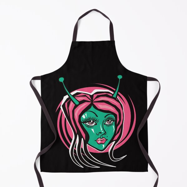 Item preview, 'Take me to your Leader, Darling!' (Alien Glamour Girl) designed and sold by eeveemac.