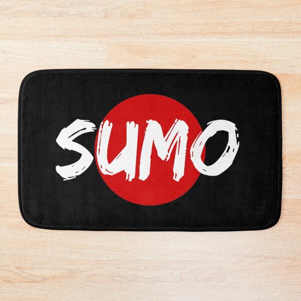 Item preview, Sumo - White on Dark designed and sold by CatArtStore.