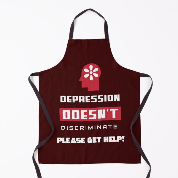 Item preview, Depression Doesn't Discriminate! designed and sold by Rell1970.