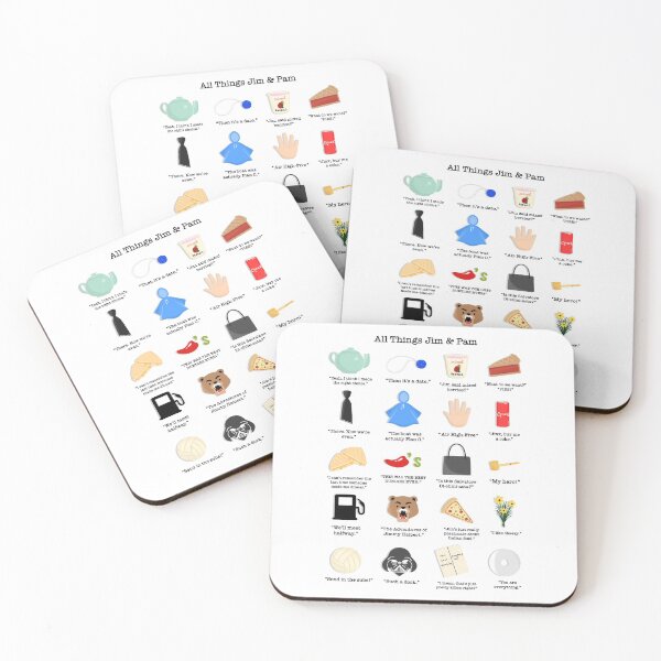 Item preview, The Office All Things Jim & Pam designed and sold by cutermelon.