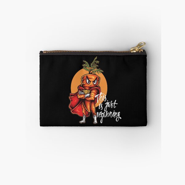 Item preview, This is Just Veganning Carrot Vegan Superhero Foodie Vegetable  designed and sold by ProjectX23.