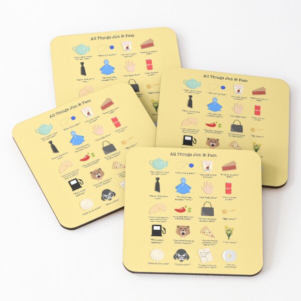Item preview, Copy of The Office All Things Jim & Pam- Yellow designed and sold by cutermelon.