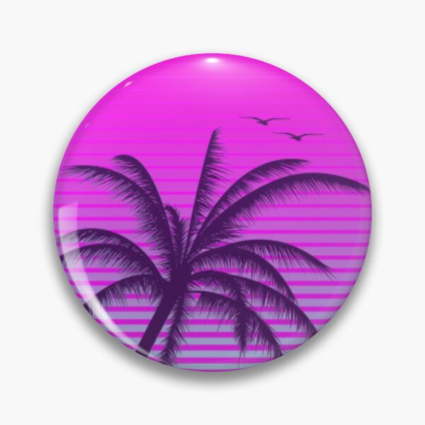 Item preview, Retro sunset palm designed and sold by Rakos-Merch.