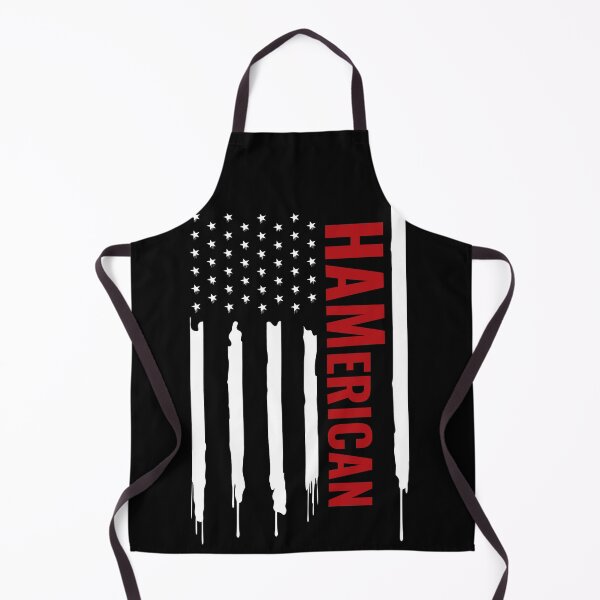 Item preview, HAMerican - Funny USA Flag Amateur Ham Radio 4th July Geek designed and sold by MarioShirtWorld.