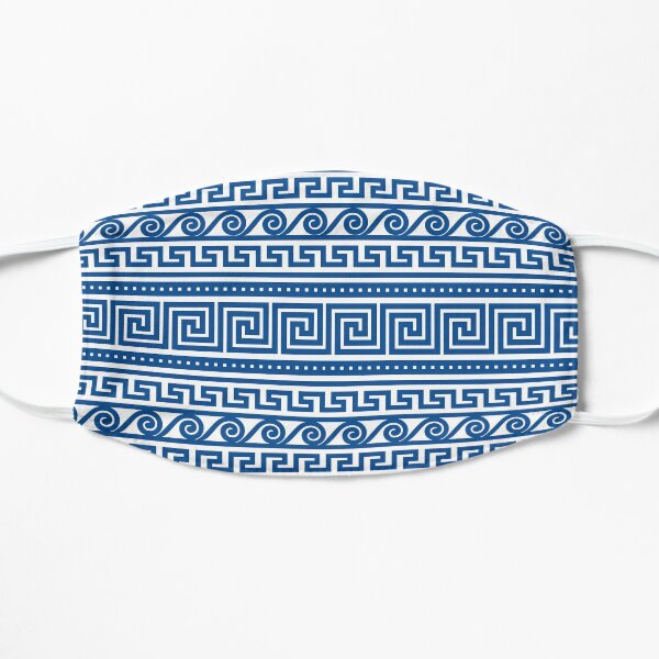 Ancient Greek Shapes Flat Mask