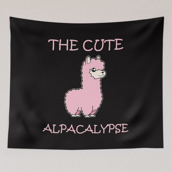 Item preview, Cute Alpaca Llama Pink Alpacalypse designed and sold by Imutobi.