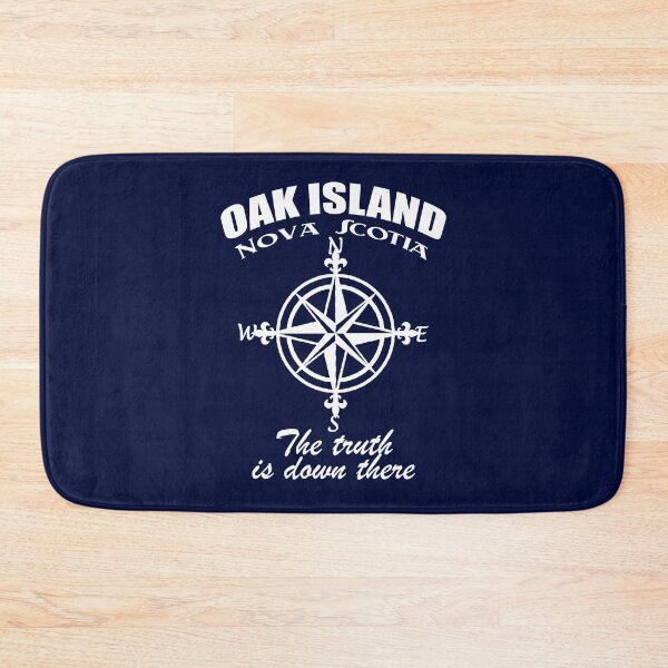 Item preview, Oak Island Treasure Hunter Vintage Compass Nova Scotia designed and sold by TopTeeShop.