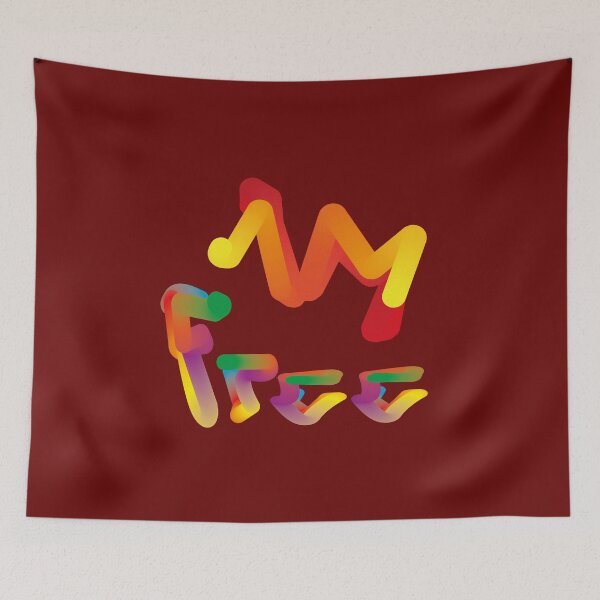 Item preview, am free t-shirt, freedom t-shirt designed and sold by delpro.