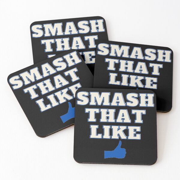 Item preview, Smash That Like Button designed and sold by BeardedTree.