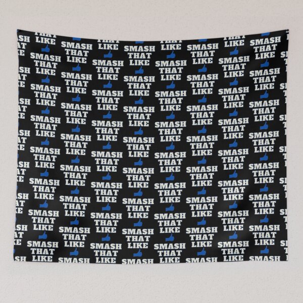Item preview, Smash That Like Button designed and sold by BeardedTree.
