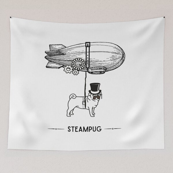 Item preview, Steampunk Pug designed and sold by Rainces.