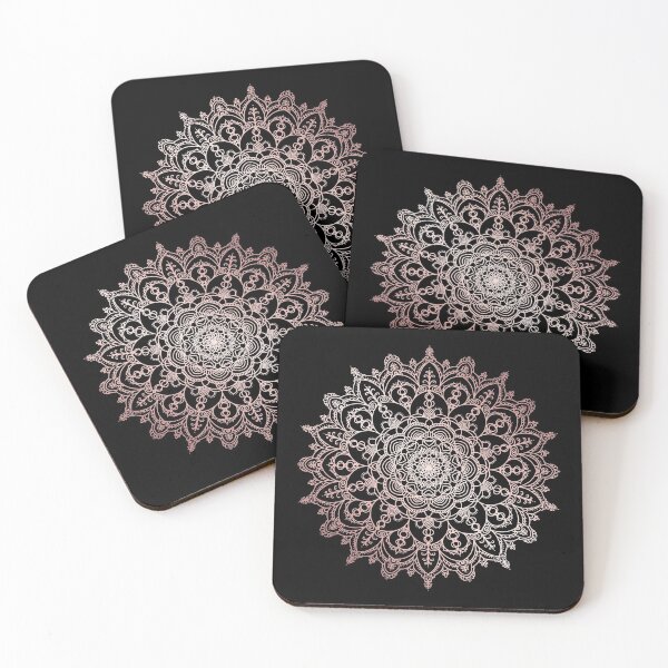 Item preview, Rose gold mandala designed and sold by felinefeelings.