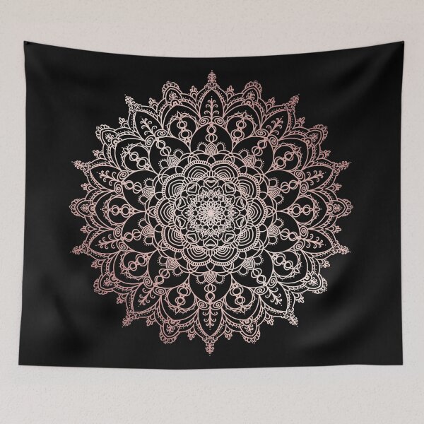 Item preview, Rose gold mandala designed and sold by felinefeelings.