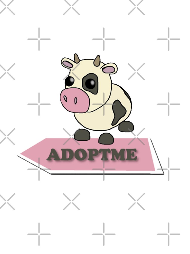 Cow Adopt Me Pet Roblox White Kids T Shirt By Totkisha1 Redbubble - pet roblox adopt me