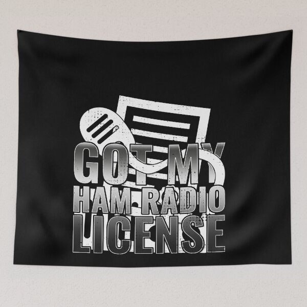 Item preview, Ham Radio Licence Funny Amateur Radio Nerdy Geek CW Operator designed and sold by MarioShirtWorld.