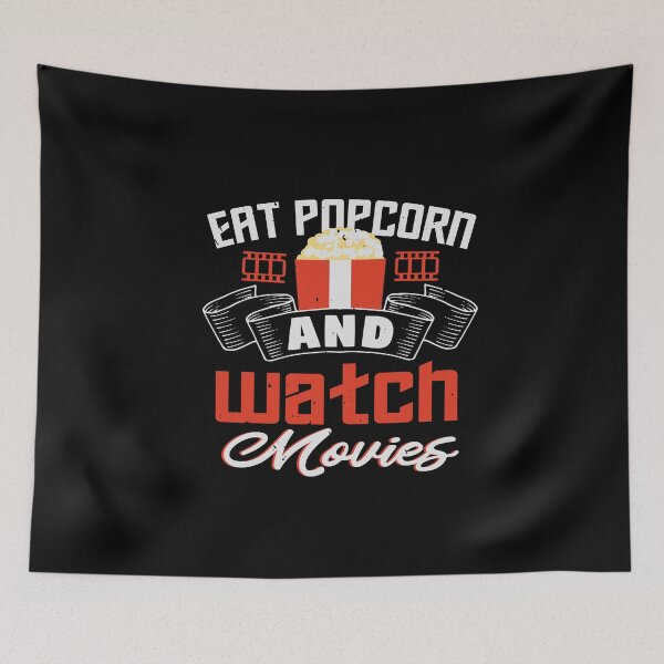 Item preview, Eat Popcorn and Watch Movies designed and sold by teamph.
