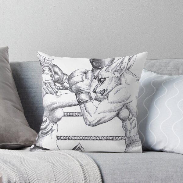 Item preview, Dog fight 1 (black and white) designed and sold by Furiarossa.