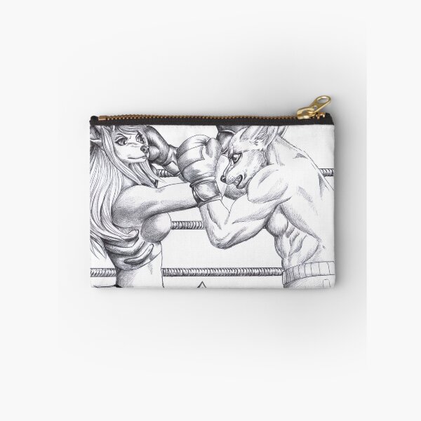 Item preview, Dog fight 1 (black and white) designed and sold by Furiarossa.