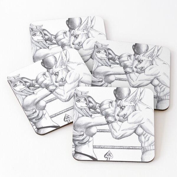 Item preview, Dog fight 1 (black and white) designed and sold by Furiarossa.