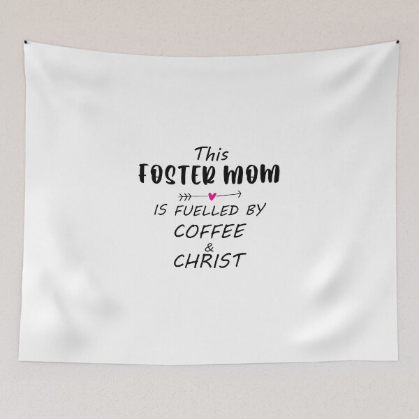 Item preview, This Foster Mom is Fuelled by Coffee & Christ Gift For Mom designed and sold by LA diseños.
