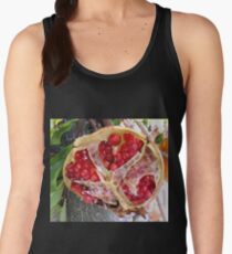 Half of a Pomagranate Women's Tank Top