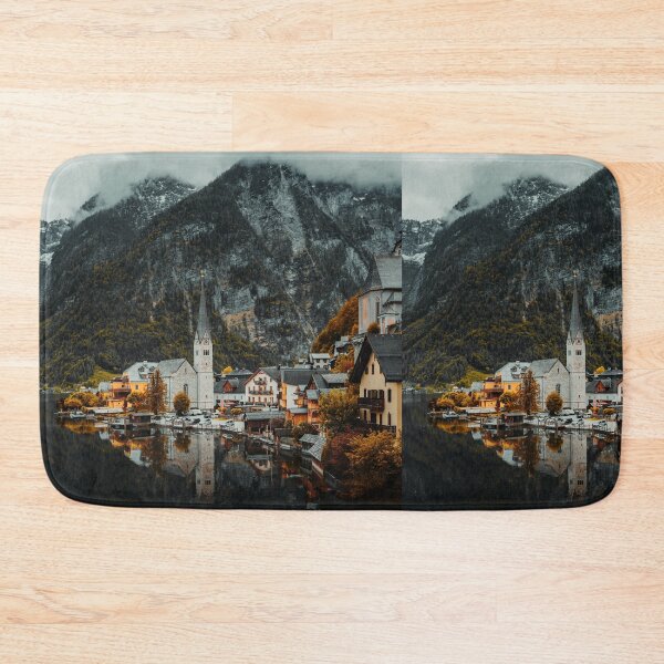 Item preview, Autumn in Hallstatt designed and sold by Shopini.