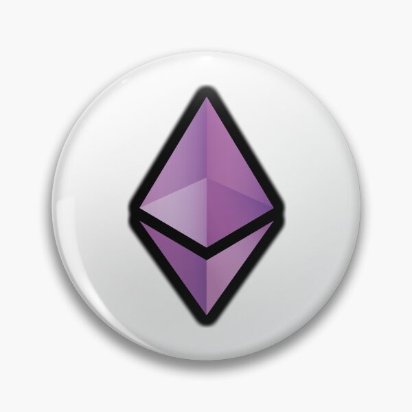 Item preview, Minimalist purple Ethereum #2 designed and sold by PremiumCrypto.