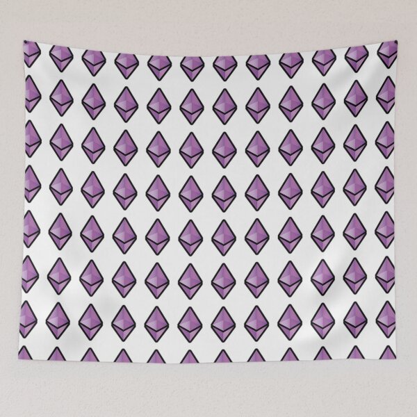 Item preview, Minimalist purple Ethereum #2 designed and sold by PremiumCrypto.