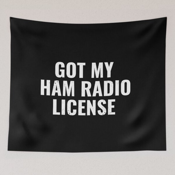 Item preview, Funny Ham Radio Licence Morse Code CB Radio Geek CW Operator designed and sold by MarioShirtWorld.