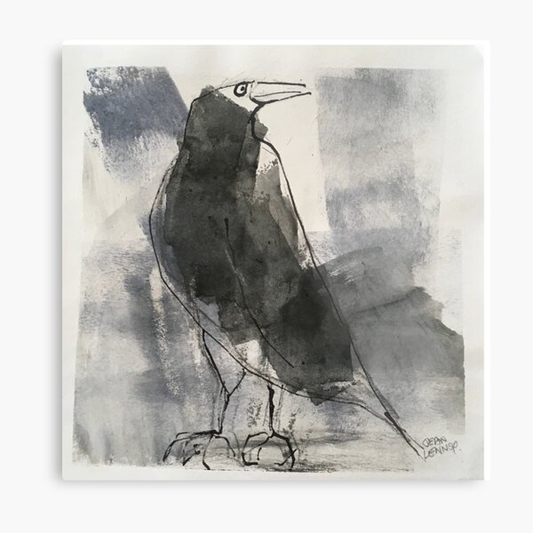 Big Black Bird Metallbild