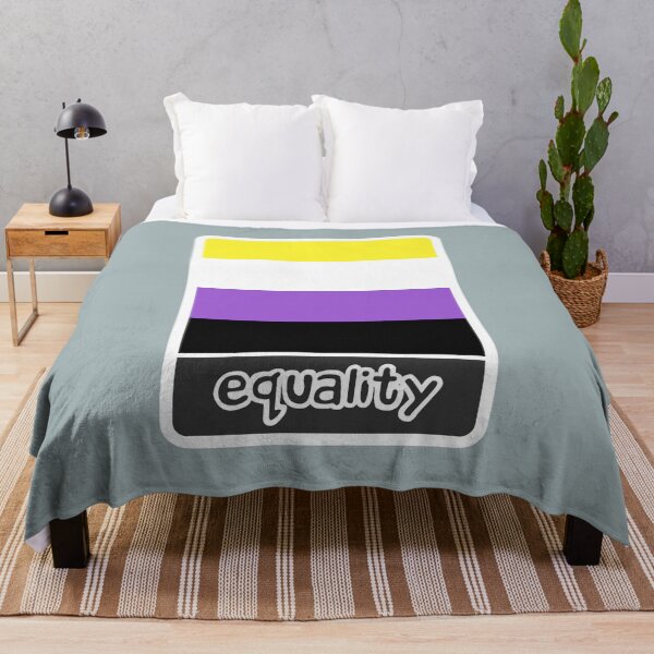 Item preview, Flag Tag (Nonbinary(Equality)) designed and sold by MyRedBottom.