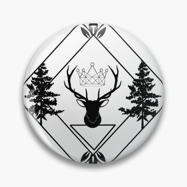 Item preview, Throne of glass, Stag crown forest illustration court of terrasen designed and sold by Booksshack.