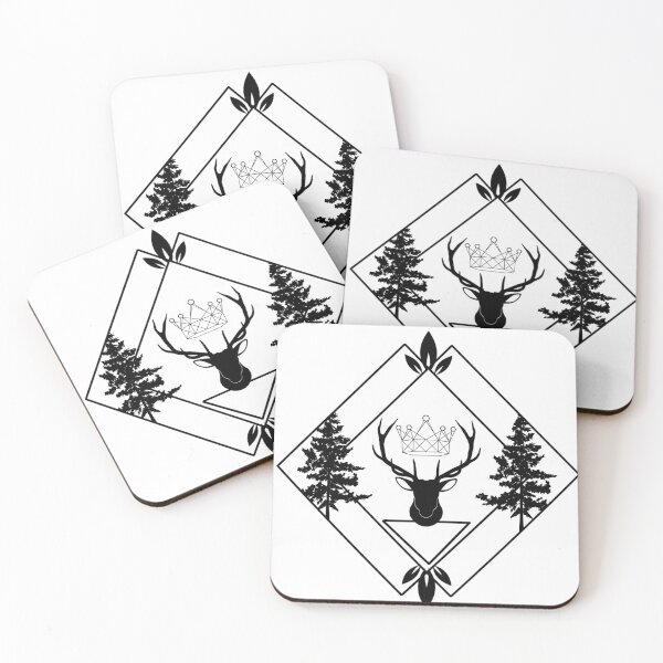 Item preview, Throne of glass, Stag crown forest illustration court of terrasen designed and sold by Booksshack.