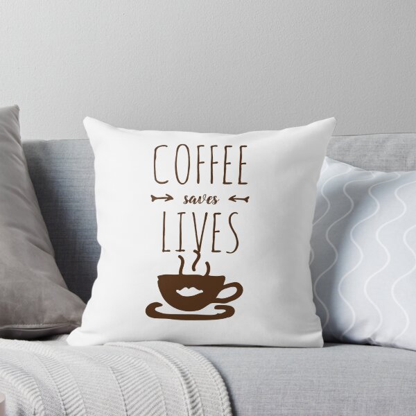 Item preview, Coffee Saves Lives  designed and sold by TINASTORESHOPE.