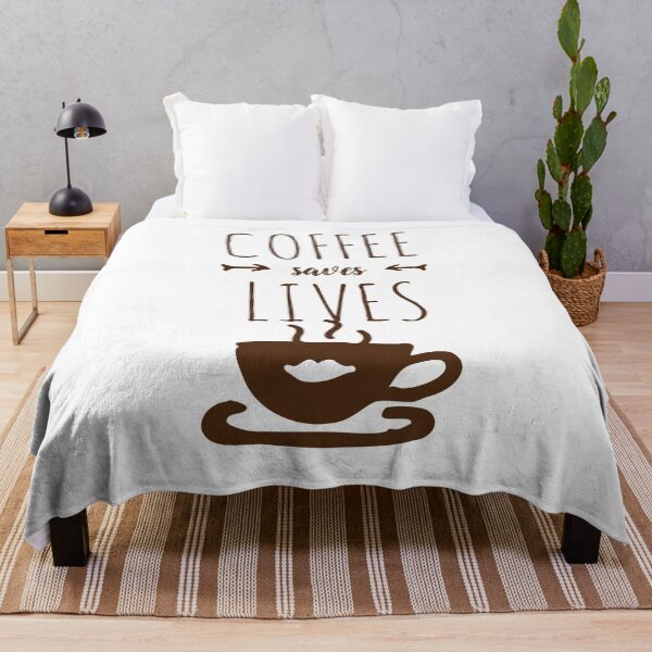 Item preview, Coffee Saves Lives designed and sold by TINASTORESHOPE.