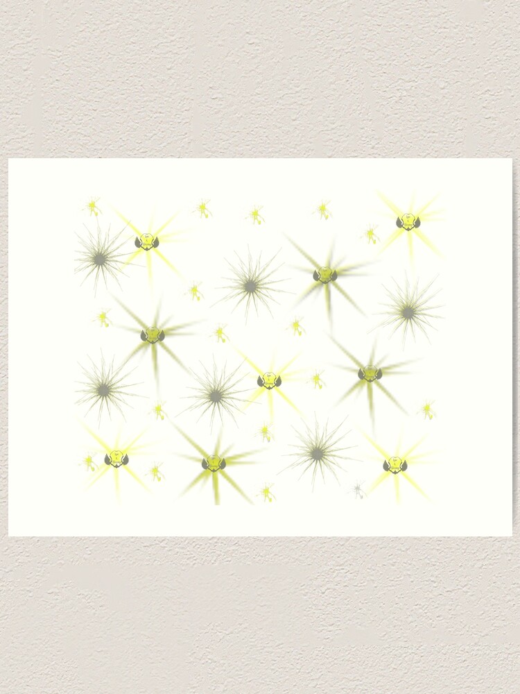 Alternate view of Love and blessings Art Print