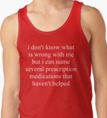 Prescription Medications Tank Top