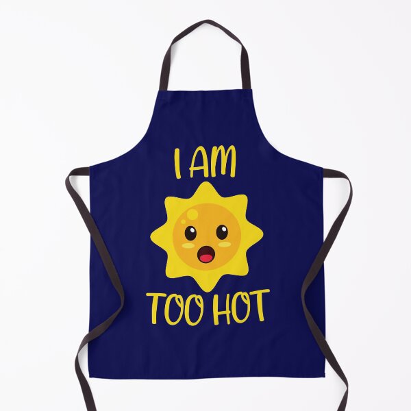 Item preview, I am too hot Kawaii sun designed and sold by KawaiiPark.