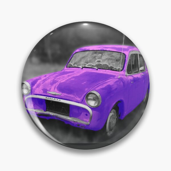 Item preview, Hillman Minx - purple designed and sold by nonny.