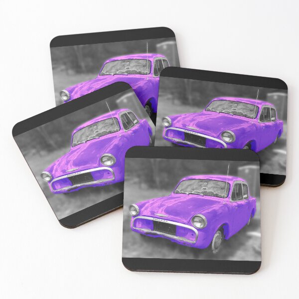 Item preview, Hillman Minx - purple designed and sold by nonny.