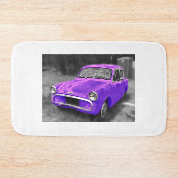 Item preview, Hillman Minx - purple designed and sold by nonny.