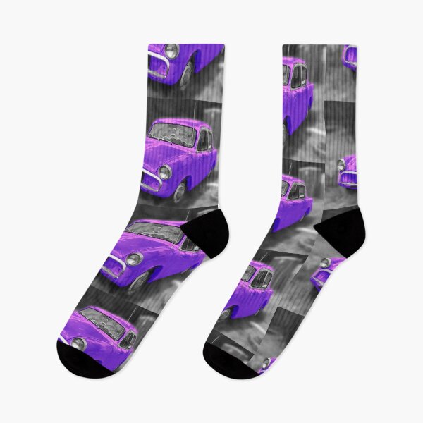 Item preview, Hillman Minx - purple designed and sold by nonny.