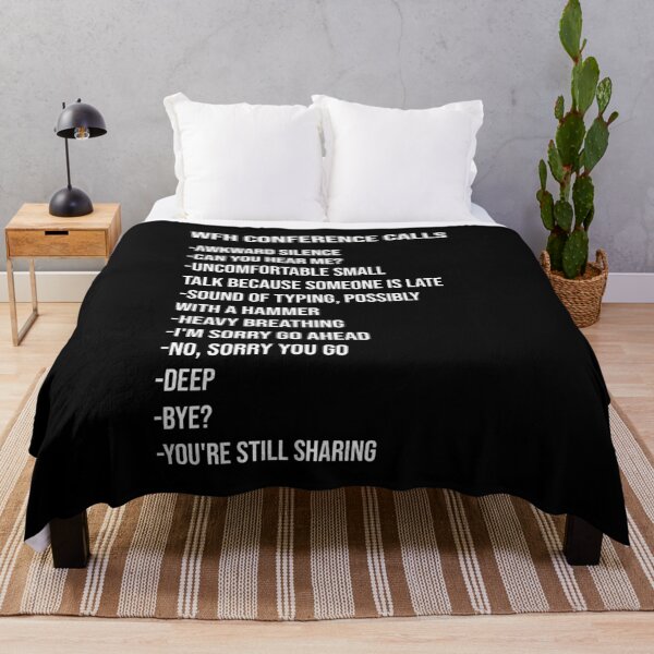 Item preview, WFH Conference Calls designed and sold by Shopini.