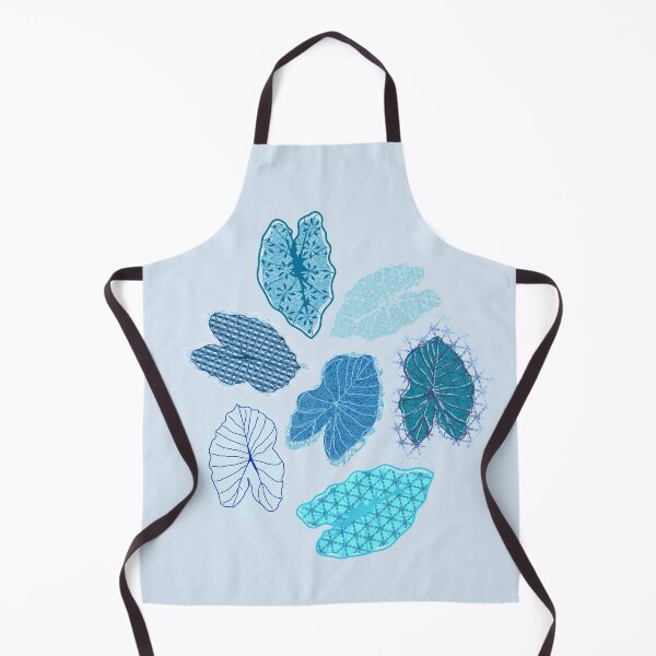 Item preview, Elephant Ears Lacey Leaves in Blissful Blues designed and sold by Odsy.